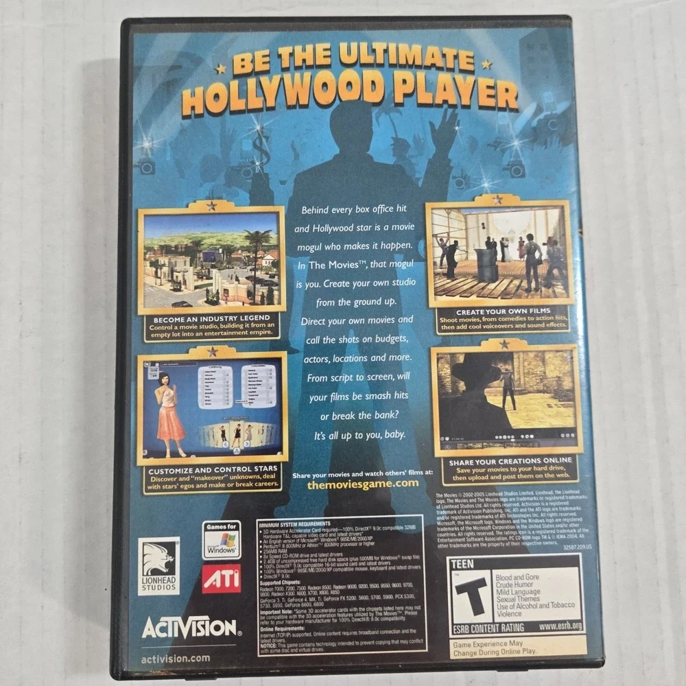 Activision movies pc